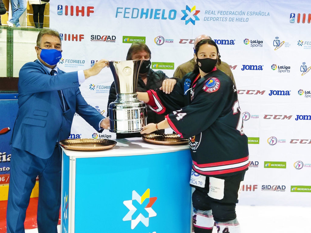 SAD Majadahonda, El SAD Majadahonda logra su octavo título de Liga Iberdrola, Real Federación Española Deportes de Hielo