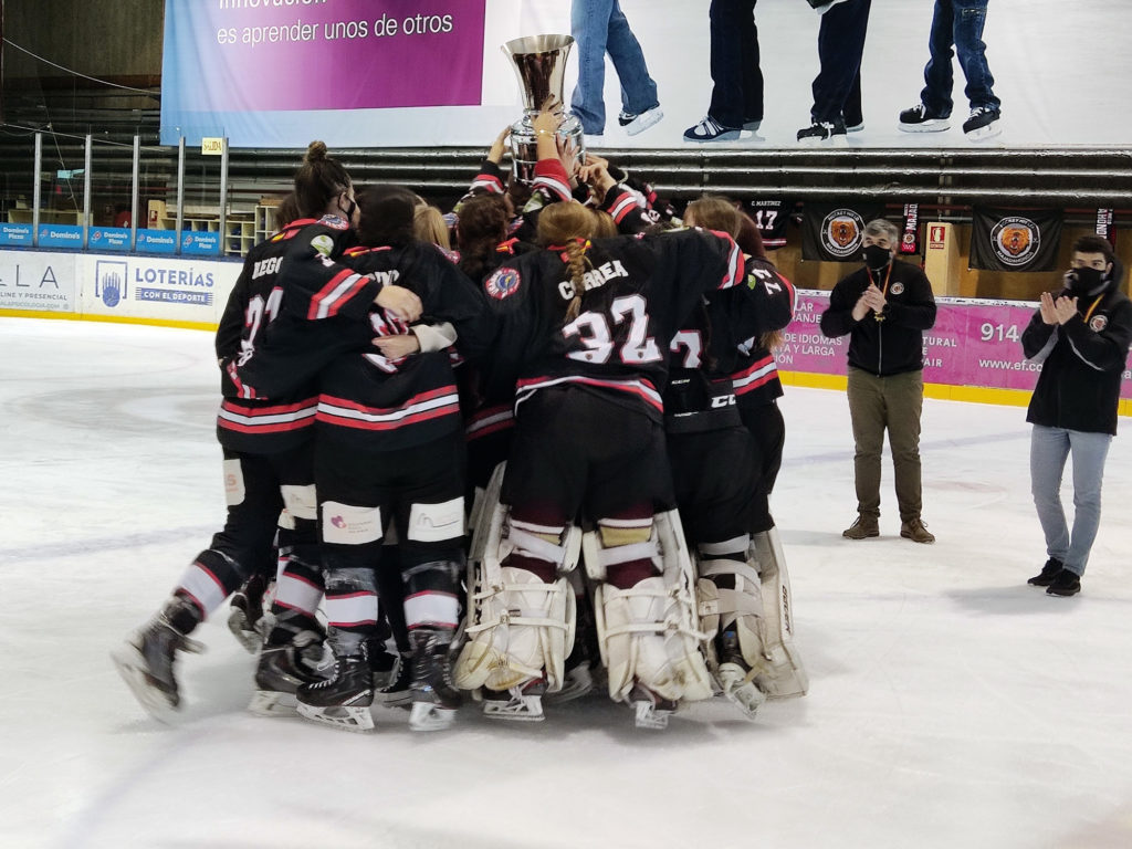 SAD Majadahonda, El SAD Majadahonda logra su octavo título de Liga Iberdrola, Real Federación Española Deportes de Hielo