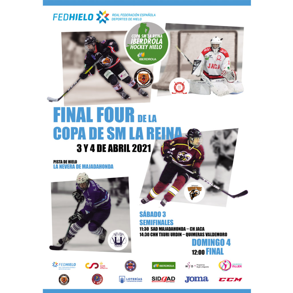 , La Final Four de la Copa de SM la Reina vuelve con más emoción que nunca, Real Federación Española Deportes de Hielo