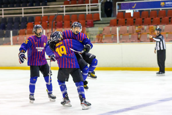 Barça, El Barça Hockey Gel, a un paso del título de LNHH Loterías, Real Federación Española Deportes de Hielo
