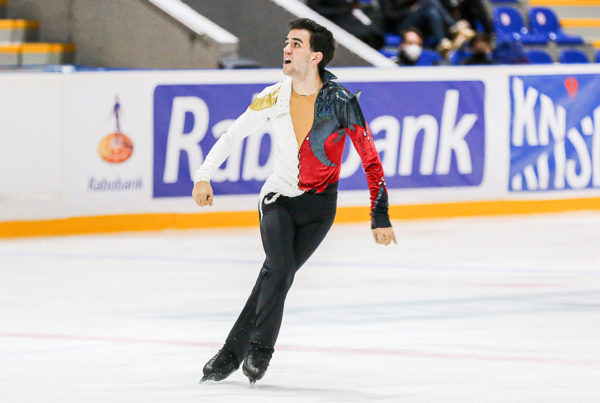 Tomàs Guarino, Tomàs Guarino logra las mínimas del Mundial en el Egna Spring Trophy, Real Federación Española Deportes de Hielo