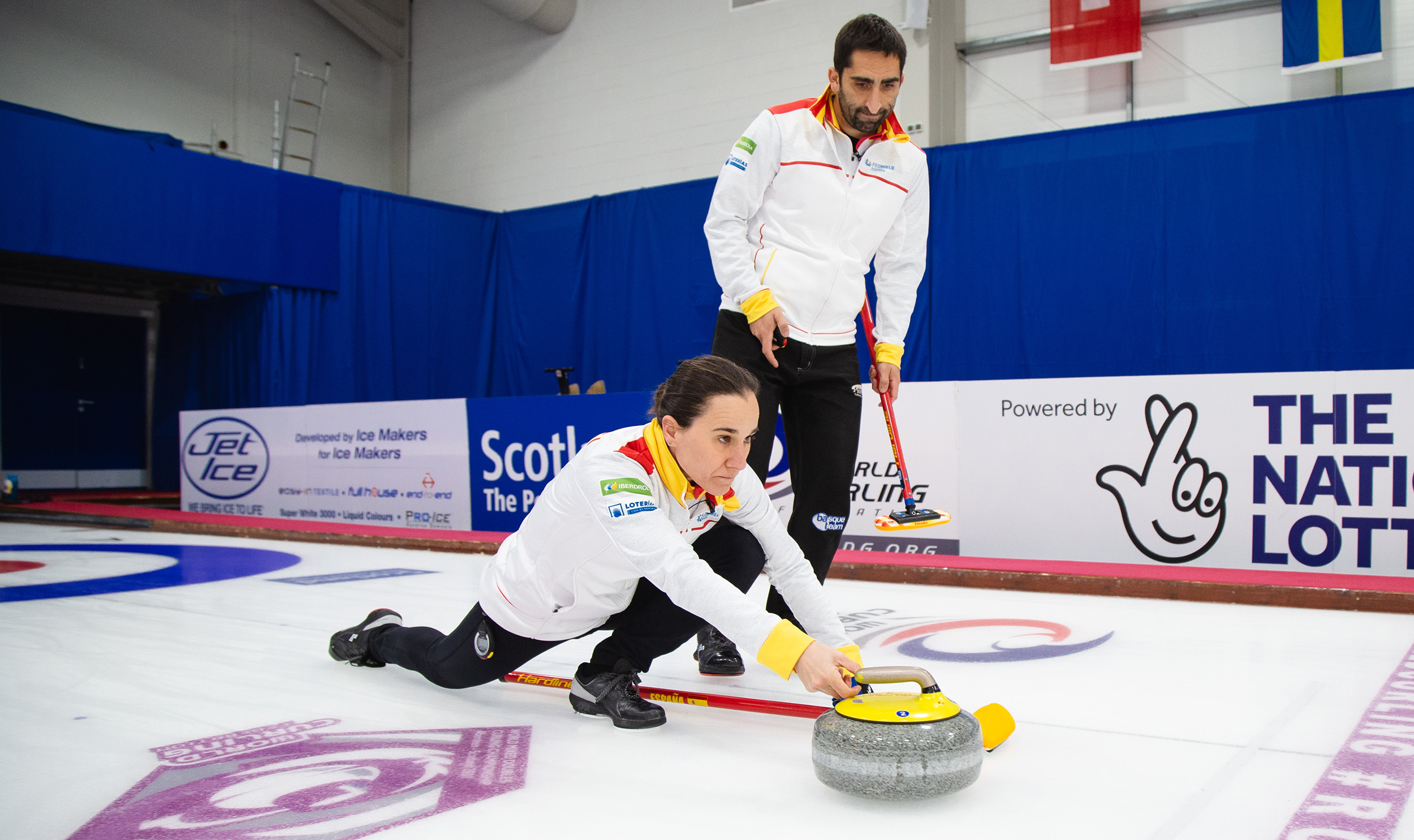 , España sigue sin encontrar la victoria en Aberdeen, Real Federación Española Deportes de Hielo