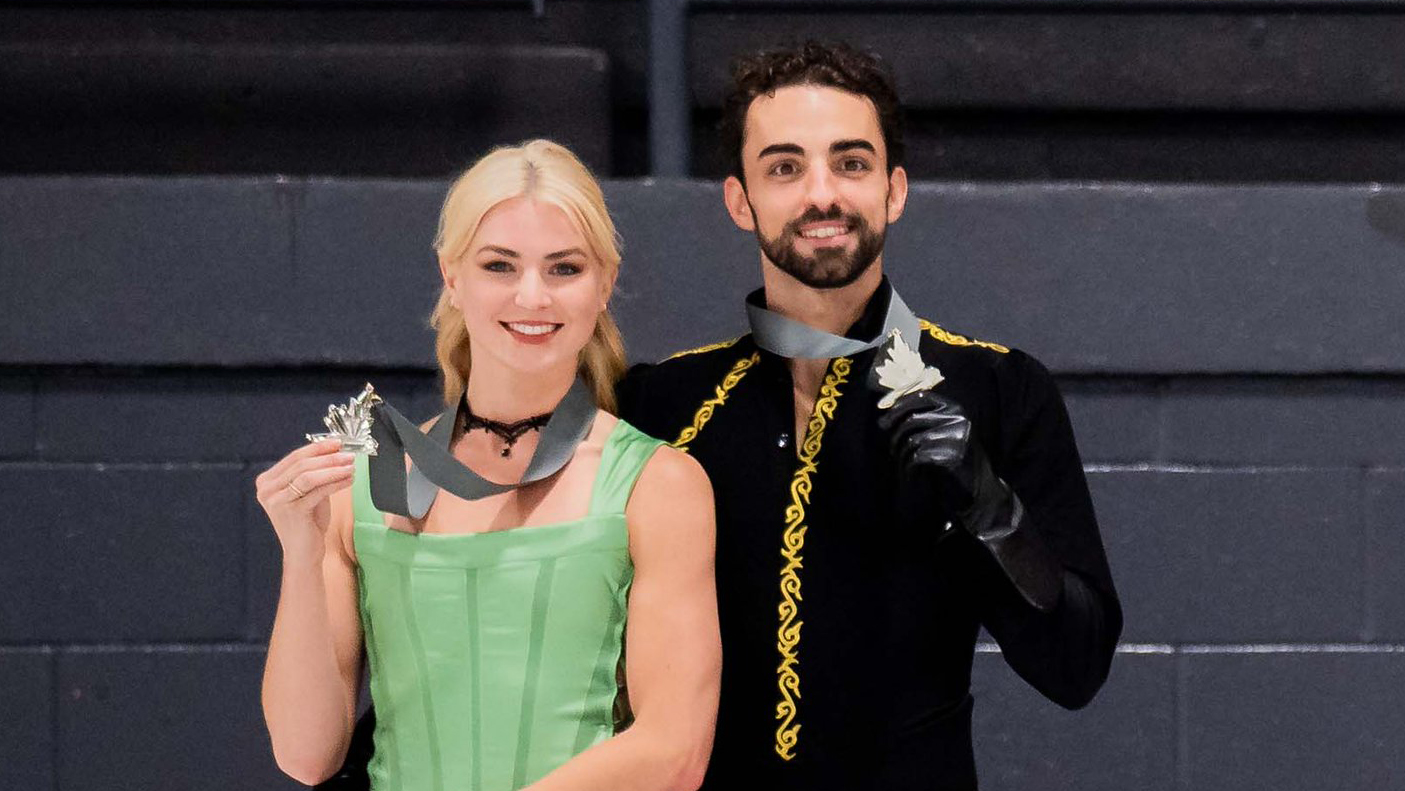 Olivia Smart, Olivia Smart &#038; Adrián Díaz logran la medalla de plata en el Autumn Classic International, Real Federación Española Deportes de Hielo