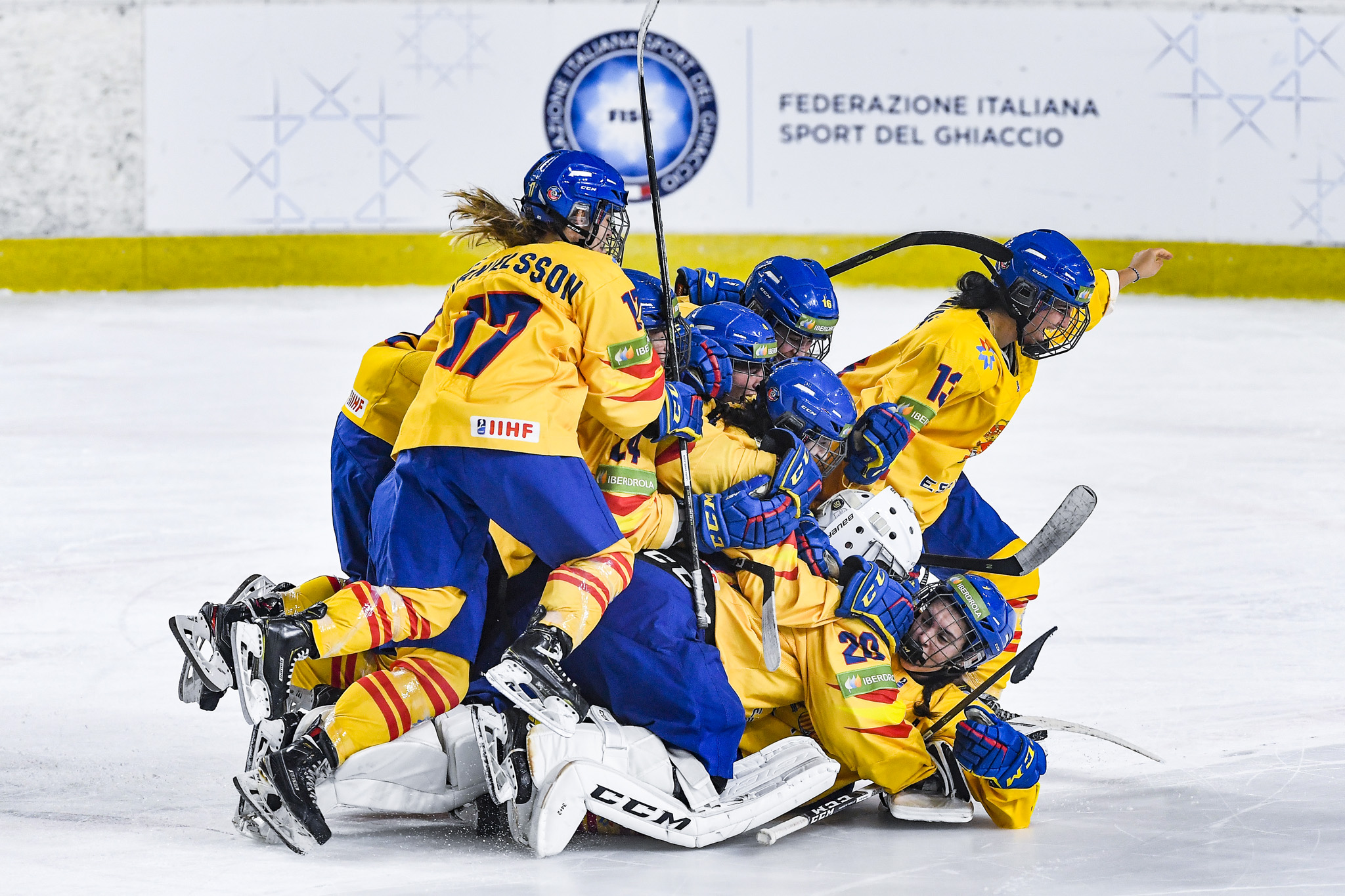 , España pide paso en Torre Pellice, Real Federación Española Deportes de Hielo