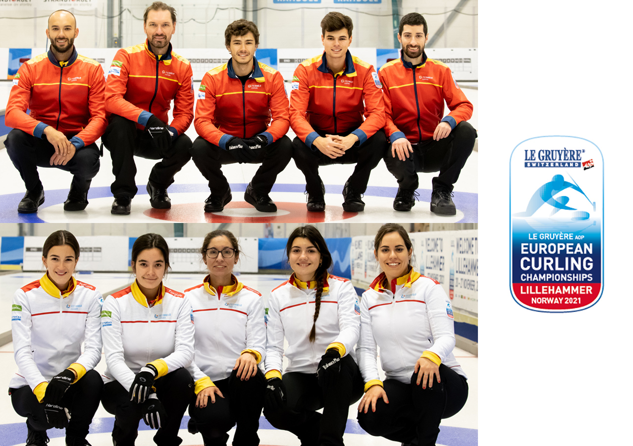 Lillehammer, Lillehammer acoge el Europeo B de Curling, Real Federación Española Deportes de Hielo