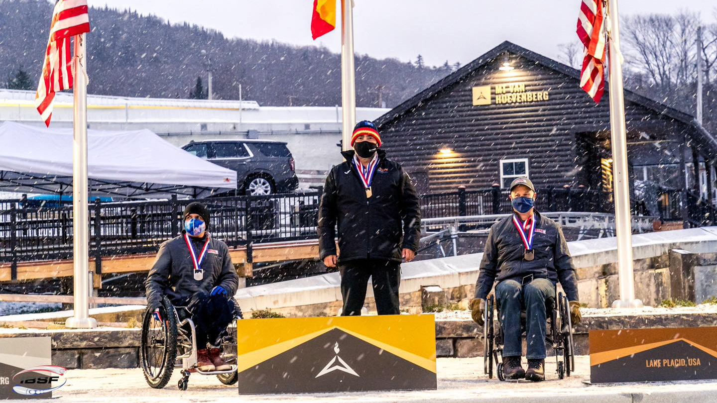 Israel Blanco, Histórica primera victoria de Israel Blanco en la Copa del Mundo de parabobsleigh, Real Federación Española Deportes de Hielo