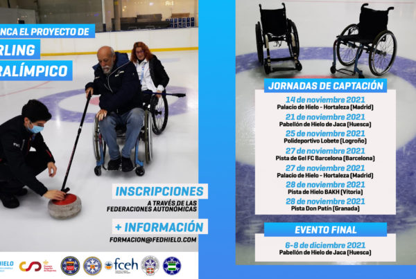 , Arranca el proyecto de curling paralímpico de la RFEDH, Real Federación Española Deportes de Hielo