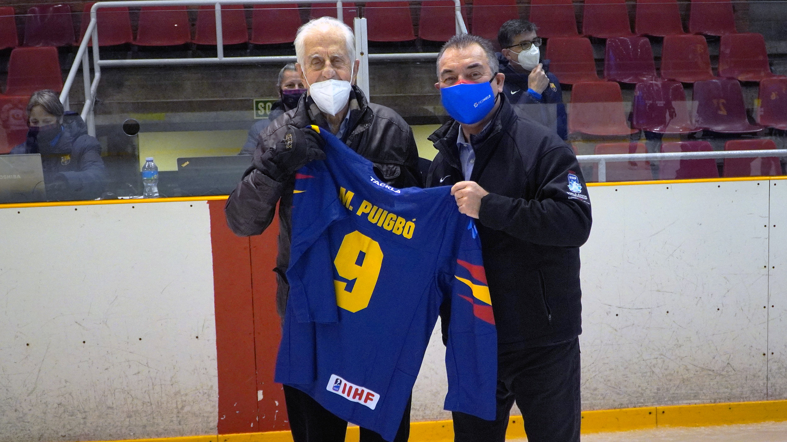 Manel Puigb&oacute;, La RFEDH rinde homenaje al pionero Manel Puigb&oacute;, Real Federaci&oacute;n Espa&ntilde;ola Deportes de Hielo