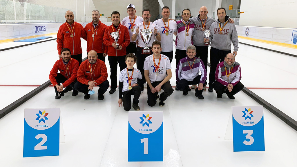 , Jacetania Curling &#8211; Val d&#8217;Aran y Barcelona Curling ascienden a 1ª División Masculina, Real Federación Española Deportes de Hielo