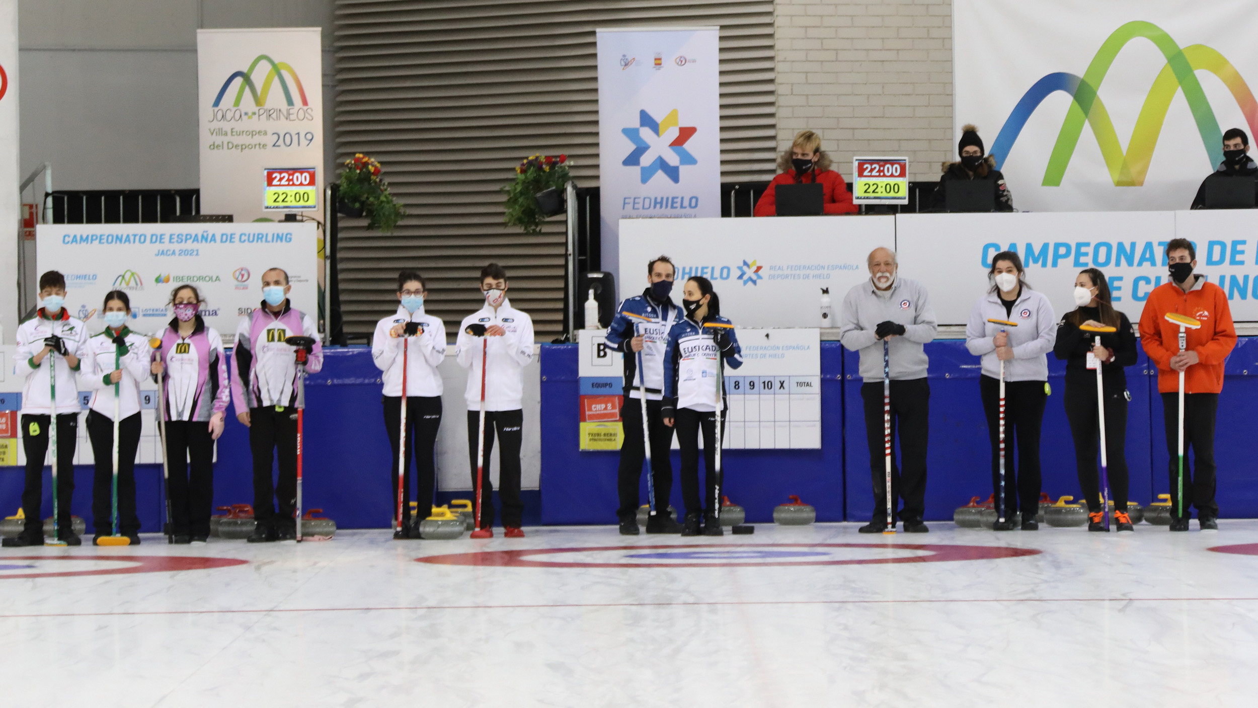 curling, La RFEDH presenta el menú de Campeonatos de España de Curling 2022, Real Federación Española Deportes de Hielo