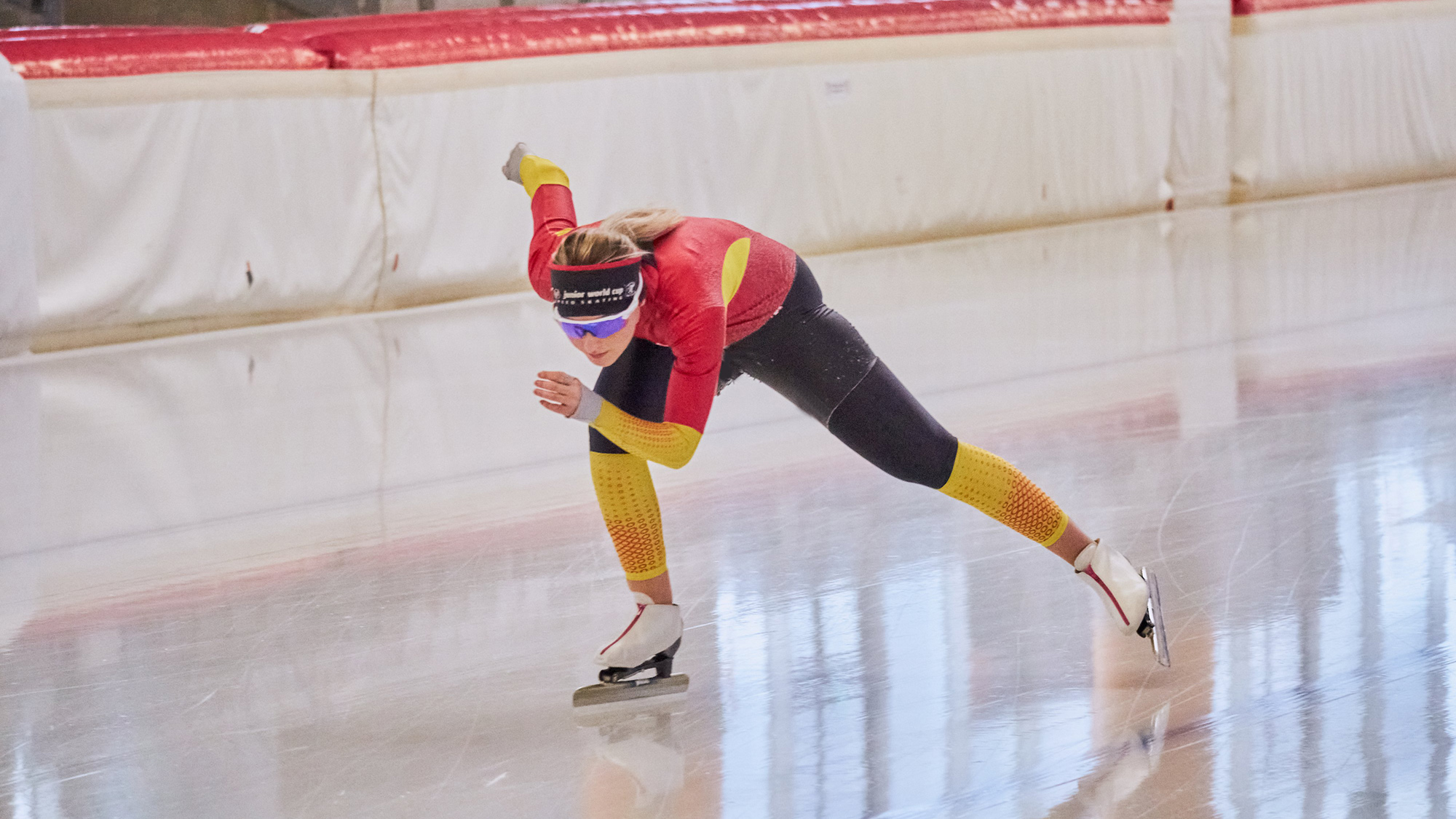 Ainoa Carreño, Ainoa Carreño termina segunda en el ranking de Mass Start de la Copa del Mundo Neo-Senior, Real Federación Española Deportes de Hielo