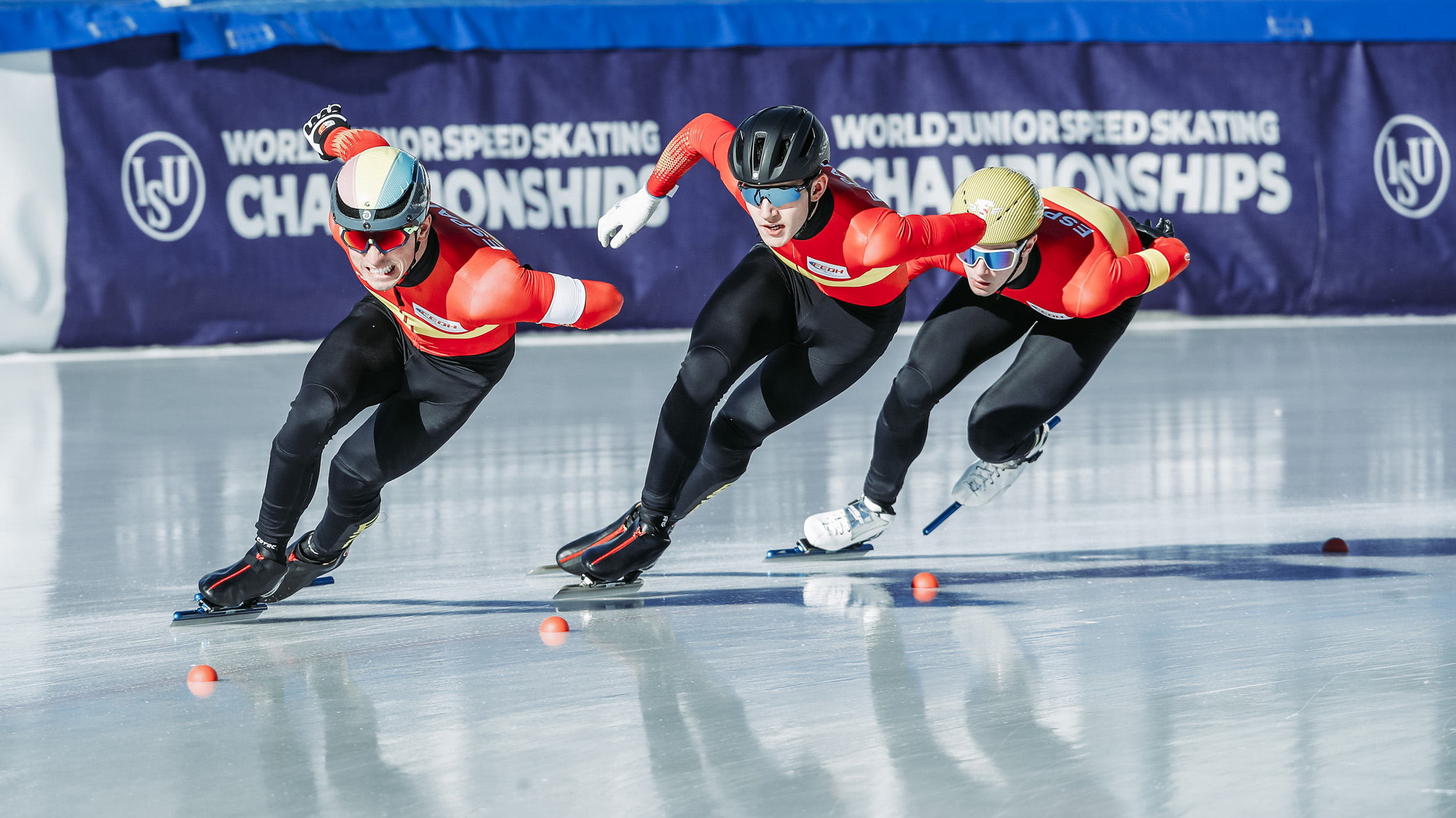 , España, Subcampeona del Mundo Junior en su primera participación en el Team Sprint, Real Federación Española Deportes de Hielo