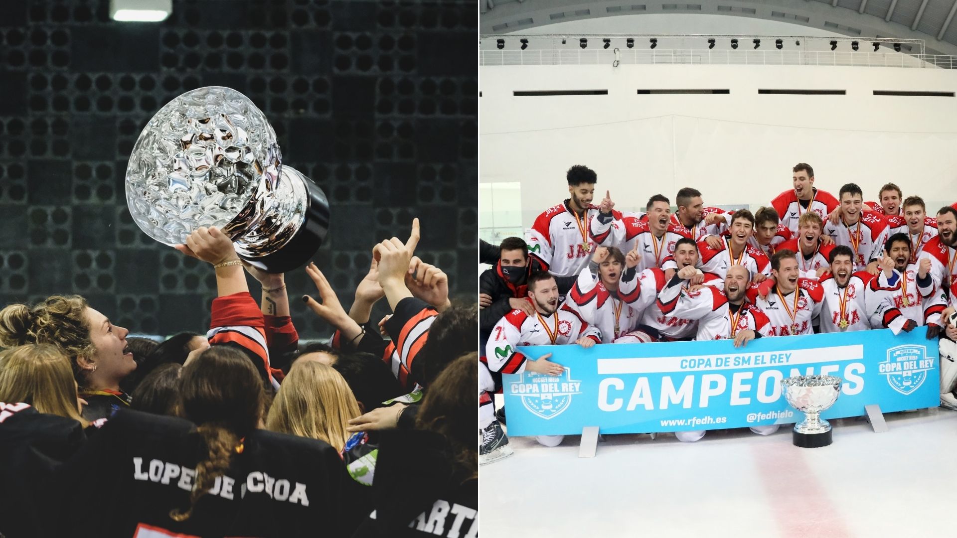 Final Four, Las Final Four de la Copa de SM la Reina y la Copa de SM el Rey 2022, unidas en Jaca, Real Federaci&oacute;n Espa&ntilde;ola Deportes de Hielo