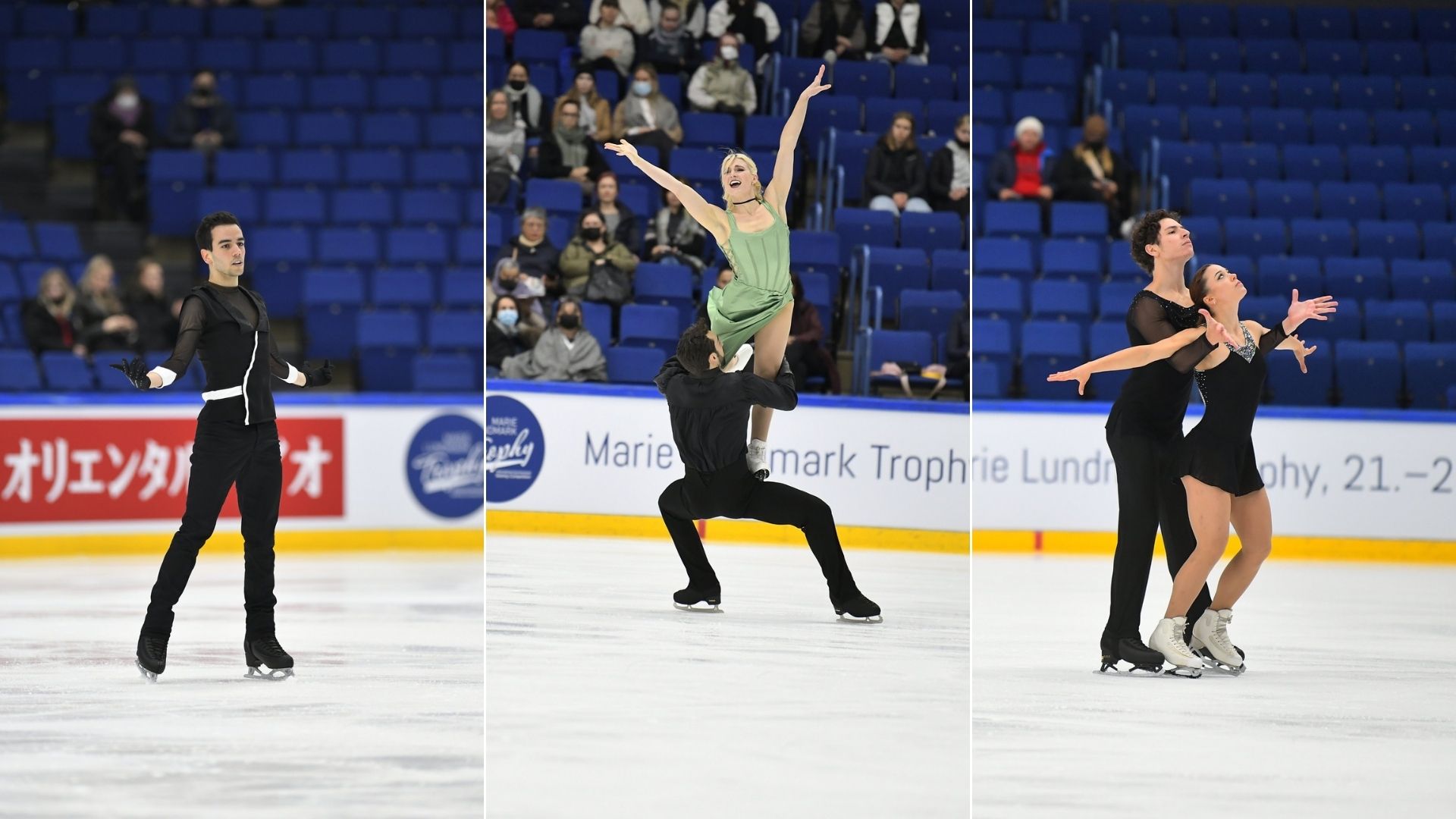 , El equipo nacional, listo para el debut en el Mundial de Patinaje Artístico de Montpellier, Real Federación Española Deportes de Hielo