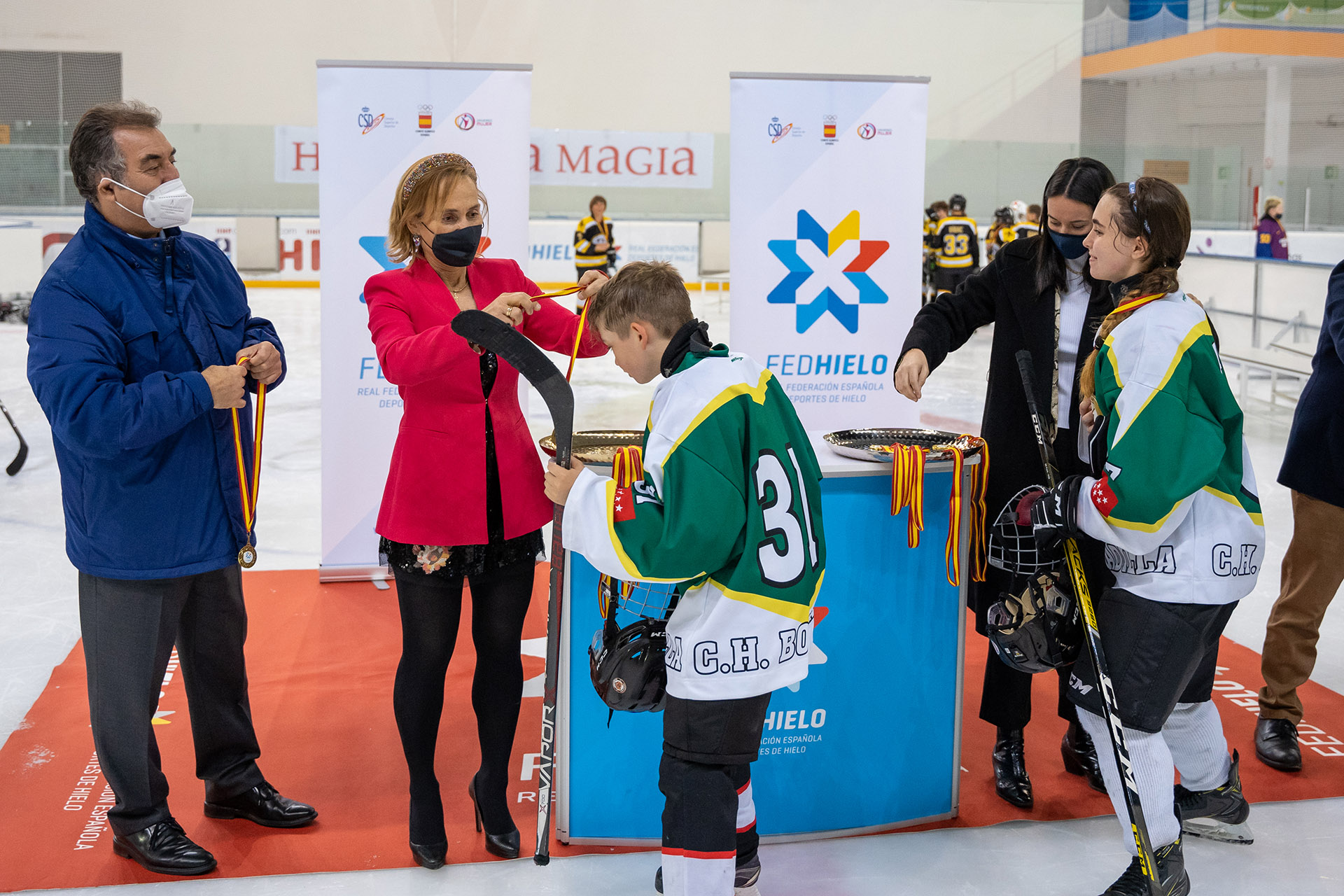 , Jaca acoge al futuro del hockey hielo, Real Federación Española Deportes de Hielo
