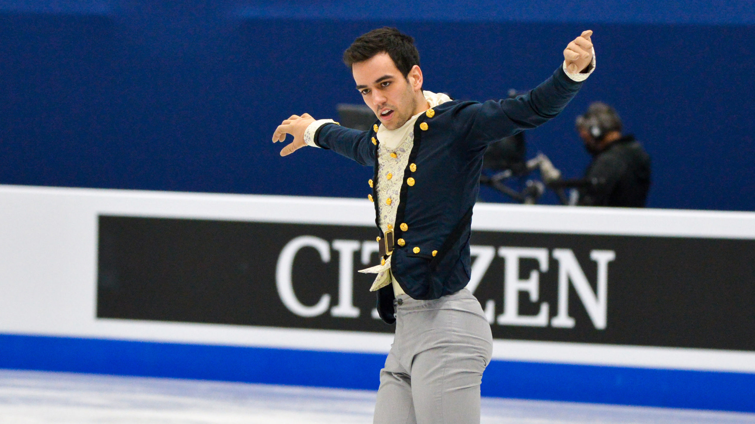 , Gran papel de Tomàs Guarino en su primer Mundial de Patinaje Artístico, Real Federación Española Deportes de Hielo