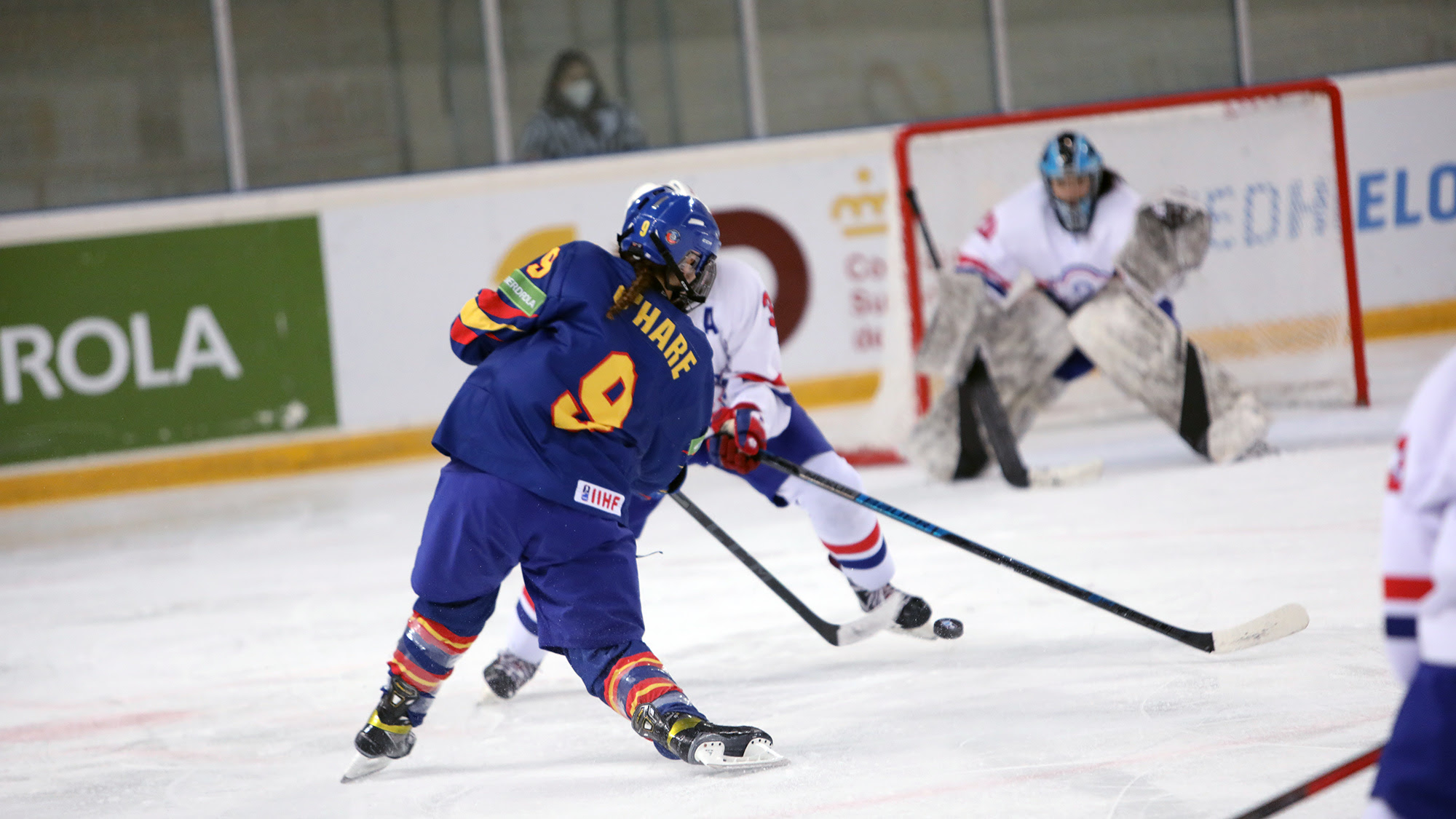 , Brillante último tercio de España para asegurar medalla en el Mundial (4-1), Real Federación Española Deportes de Hielo