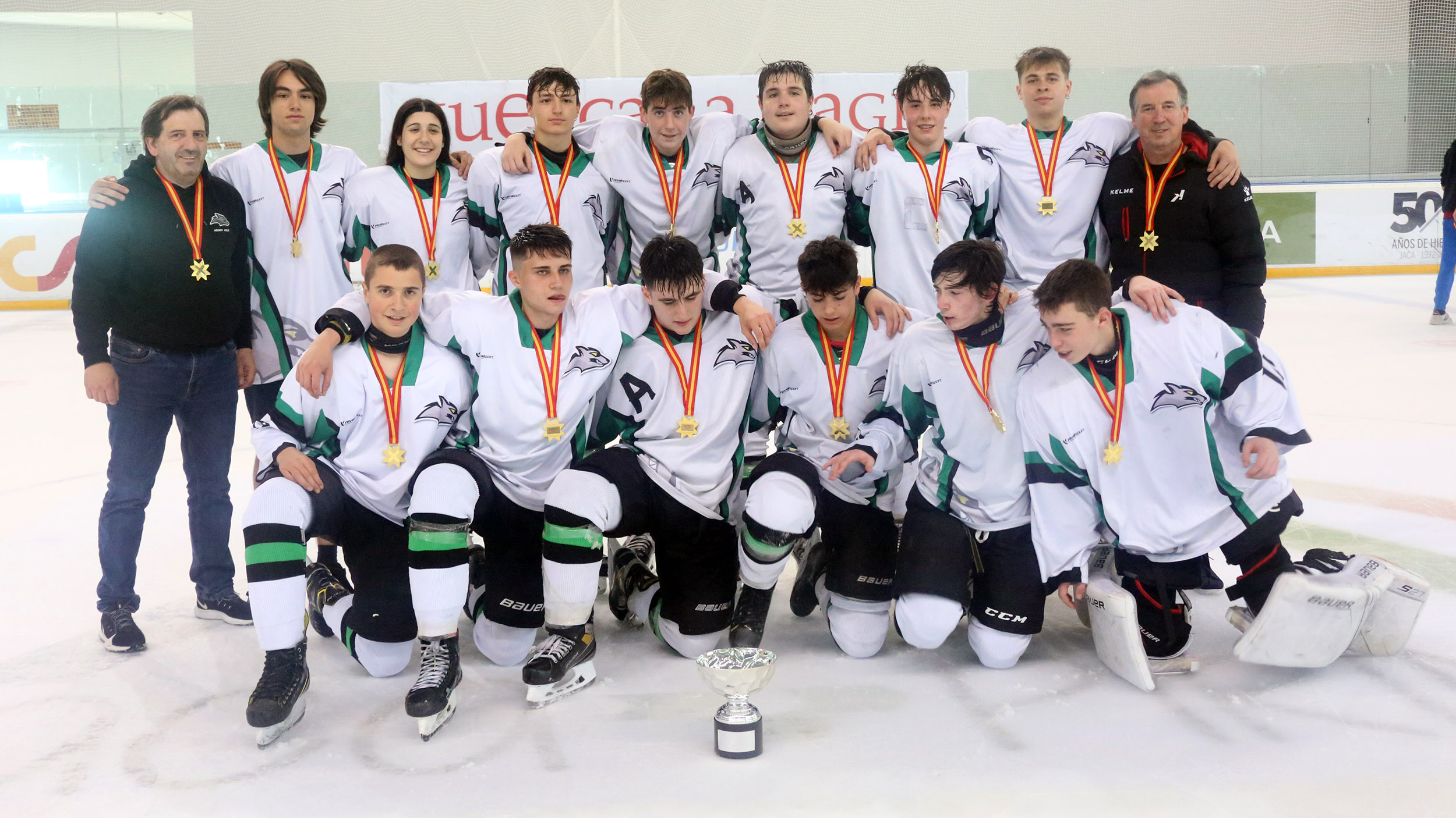 , El CD Bipolo suma su primer título de Copa de España U18, Real Federación Española Deportes de Hielo