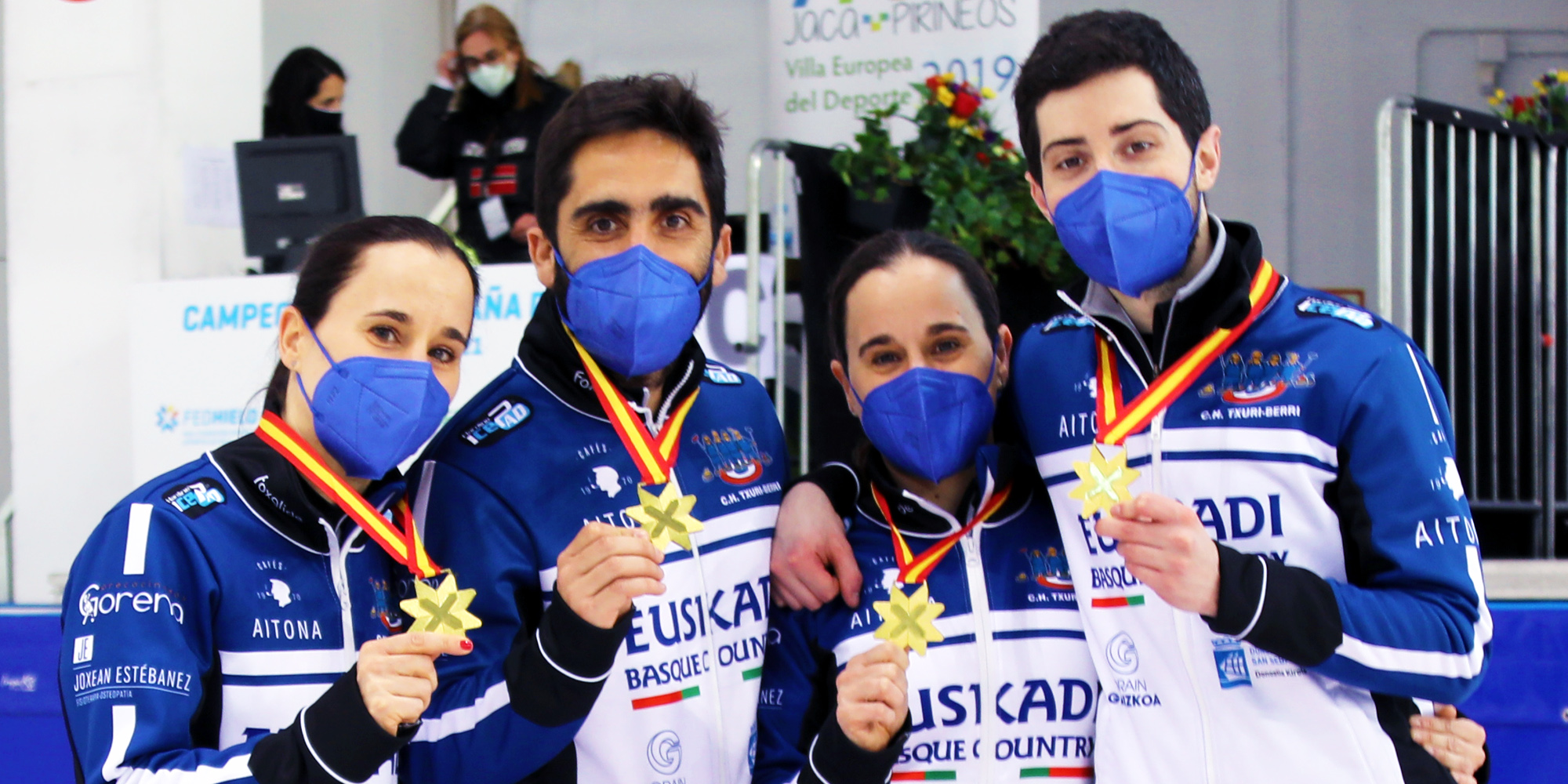 curling, Curling: Equipo Nacional, Real Federación Española Deportes de Hielo