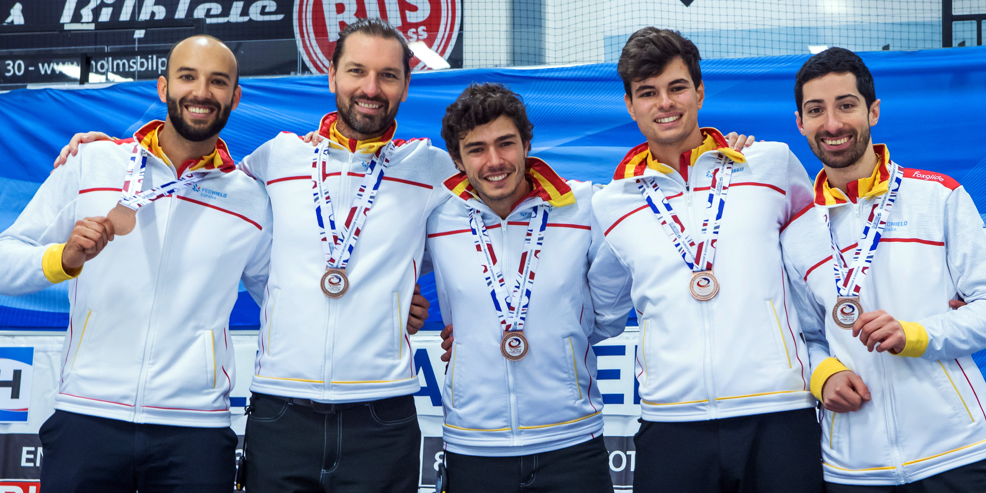 curling, Curling: Equipo Nacional, Real Federación Española Deportes de Hielo