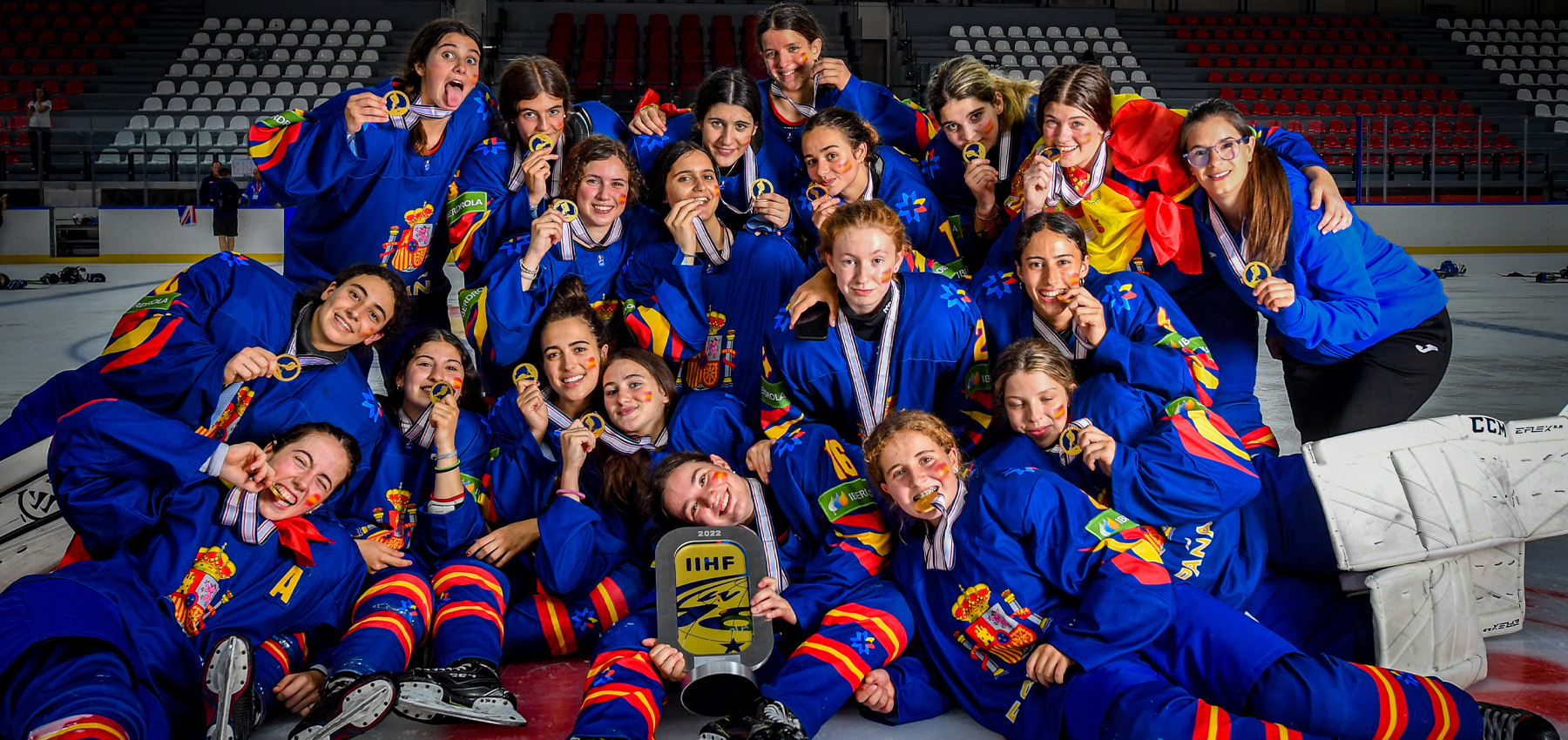 hockey hielo, Hockey Hielo: U18 Femenino, Real Federación Española Deportes de Hielo