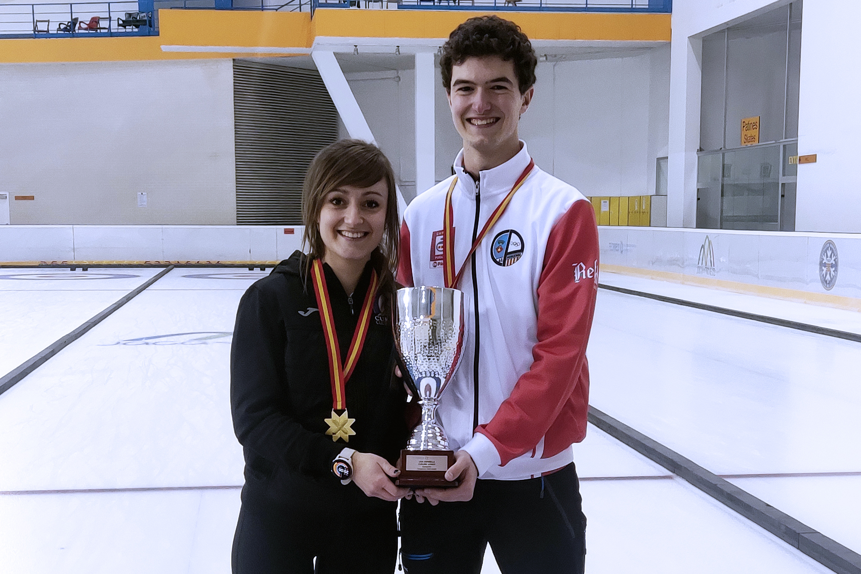 curling, Curling: Liga Junior de Dobles Mixto s, Real Federación Española Deportes de Hielo