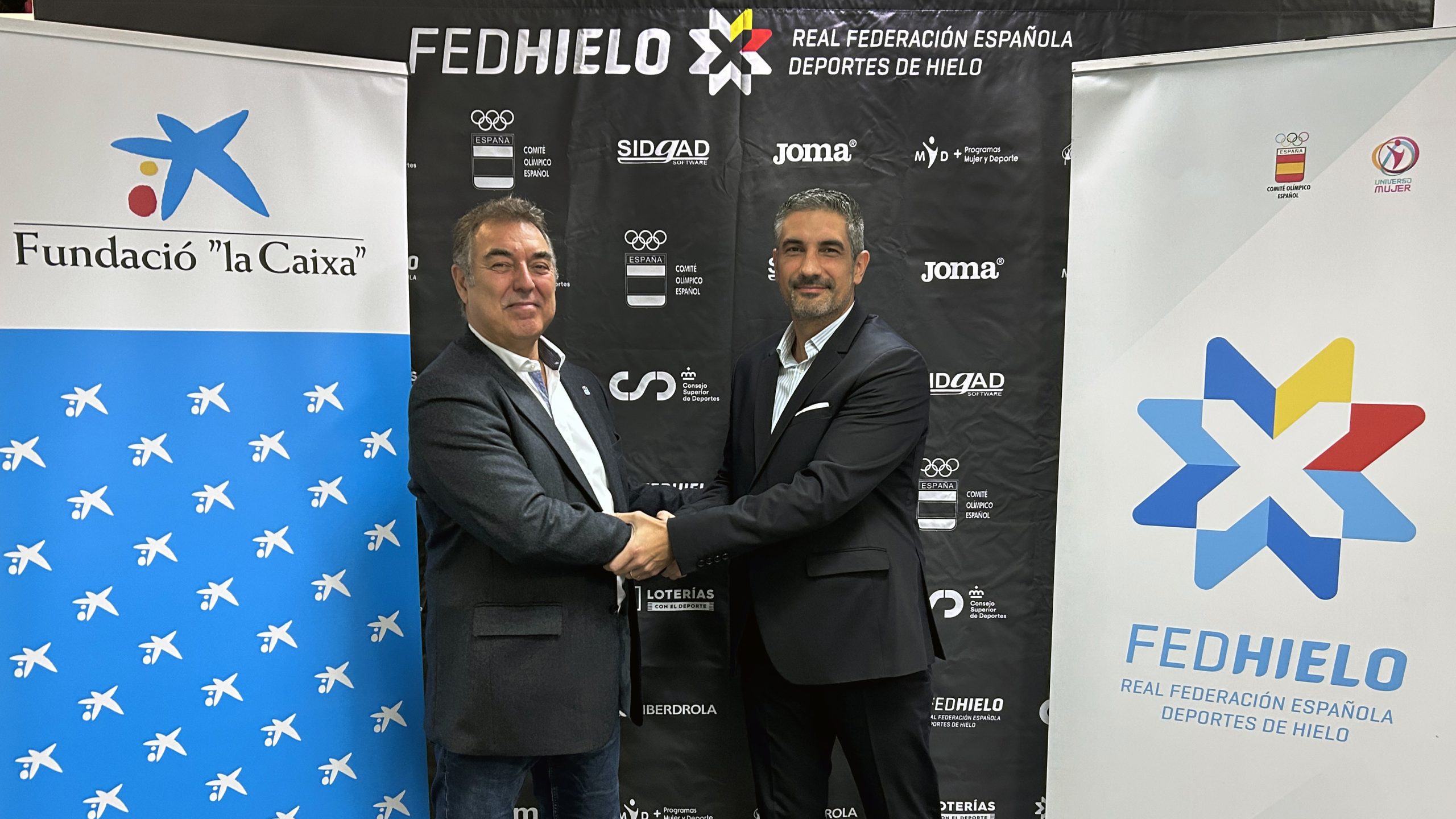 , La RFEDH, Fundación “la Caixa” y CaixaBank colaboran por el deporte inclusivo, Real Federación Española Deportes de Hielo