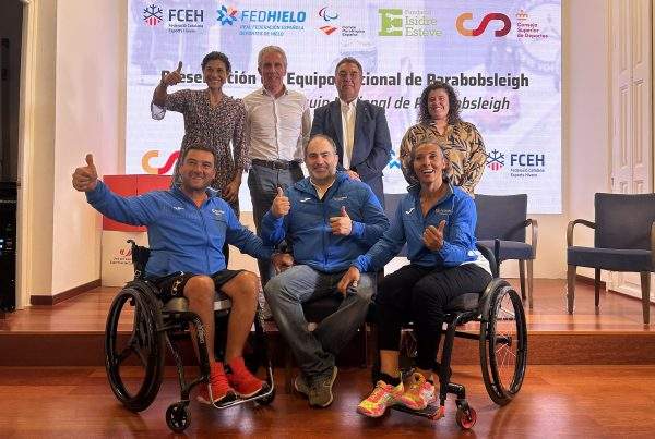 , La RFEDH presenta su proyecto de parabobsleigh para la temporada 2022-23, Real Federación Española Deportes de Hielo