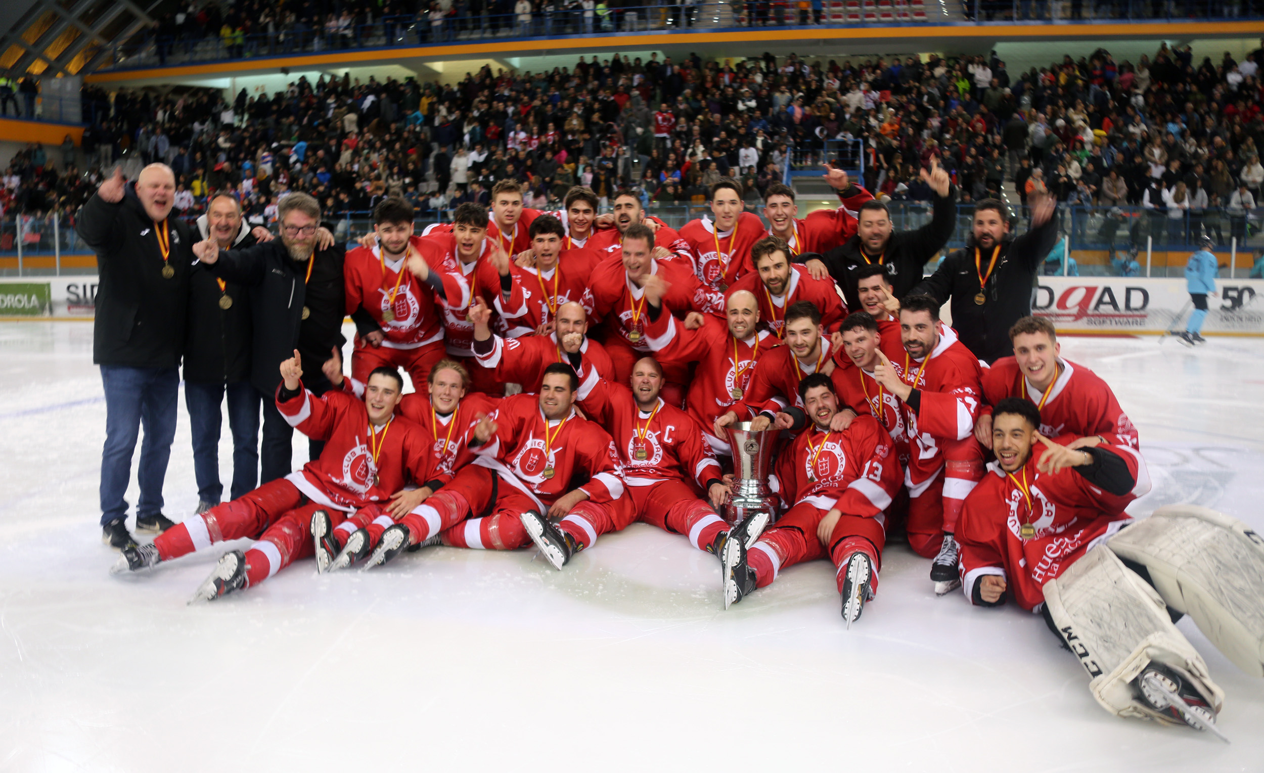 , El CH Jaca, campeón de la LNHH Loterías siete años después, Real Federación Española Deportes de Hielo