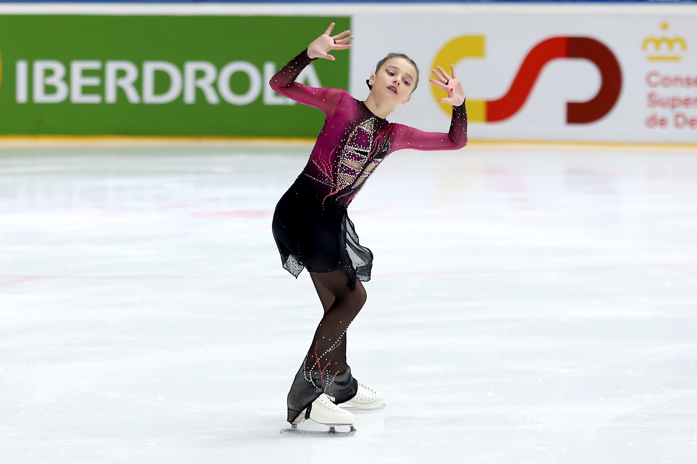 , Desfile de talento en el primer día de la Final de la LNP, Real Federación Española Deportes de Hielo