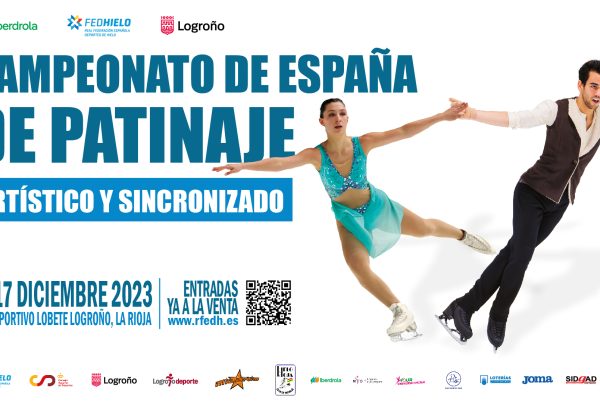 , Empieza la cuenta atrás para el Campeonato de España Iberdrola de Patinaje Absoluto 2023-24, Real Federación Española Deportes de Hielo