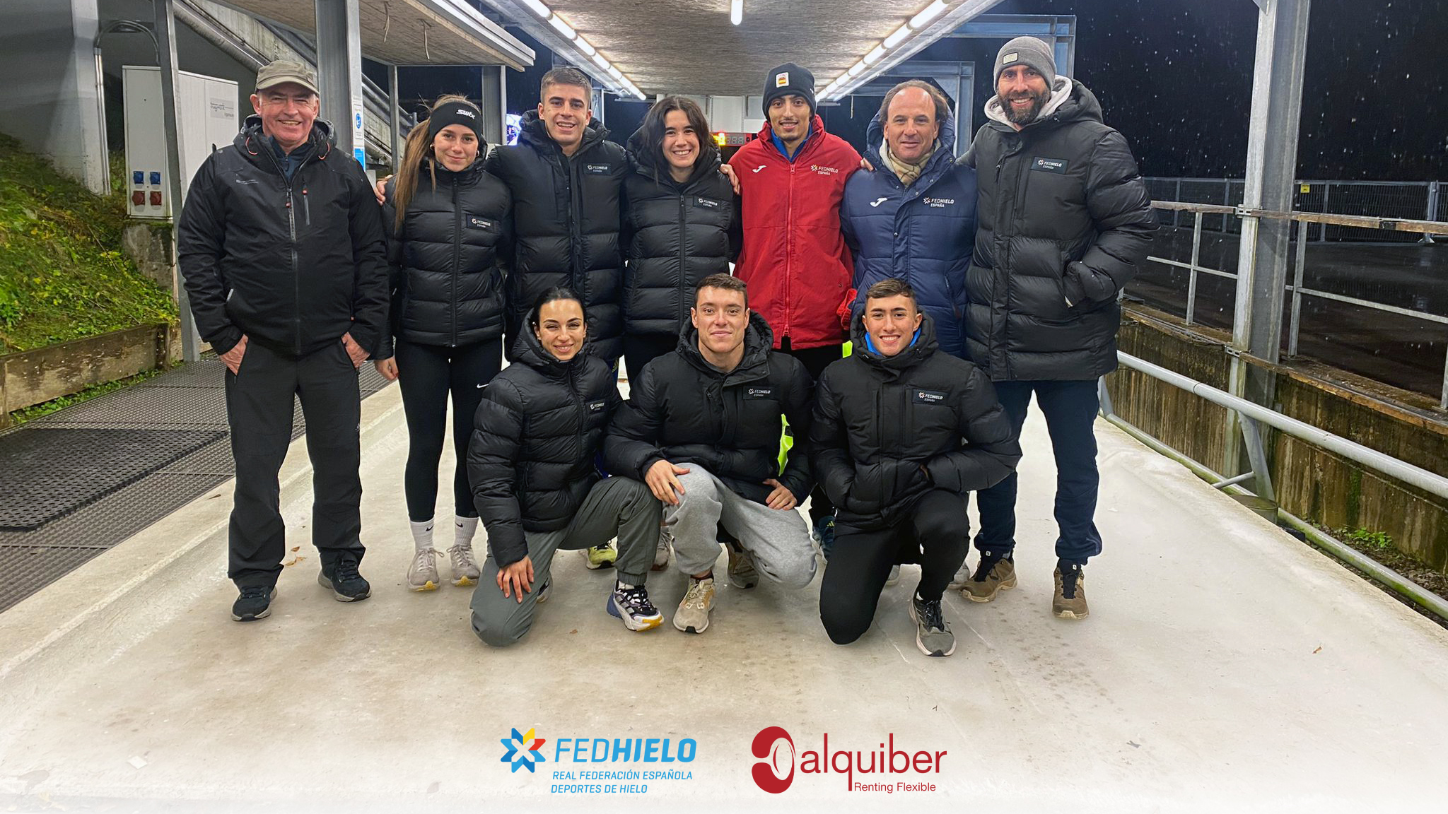 Innsbruck acoge el Campeonato de España Alquiber de Skeleton 2023
