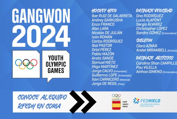 , Los deportes de hielo presentan una delegación de récord para Gangwon 2024, Real Federación Española Deportes de Hielo