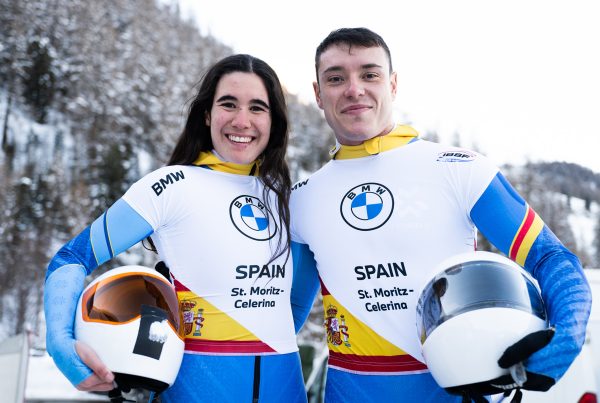 , Adrián Rodríguez y Ana Torres-Quevedo afrontan el Mundial de Skeleton en Winterberg, Real Federación Española Deportes de Hielo