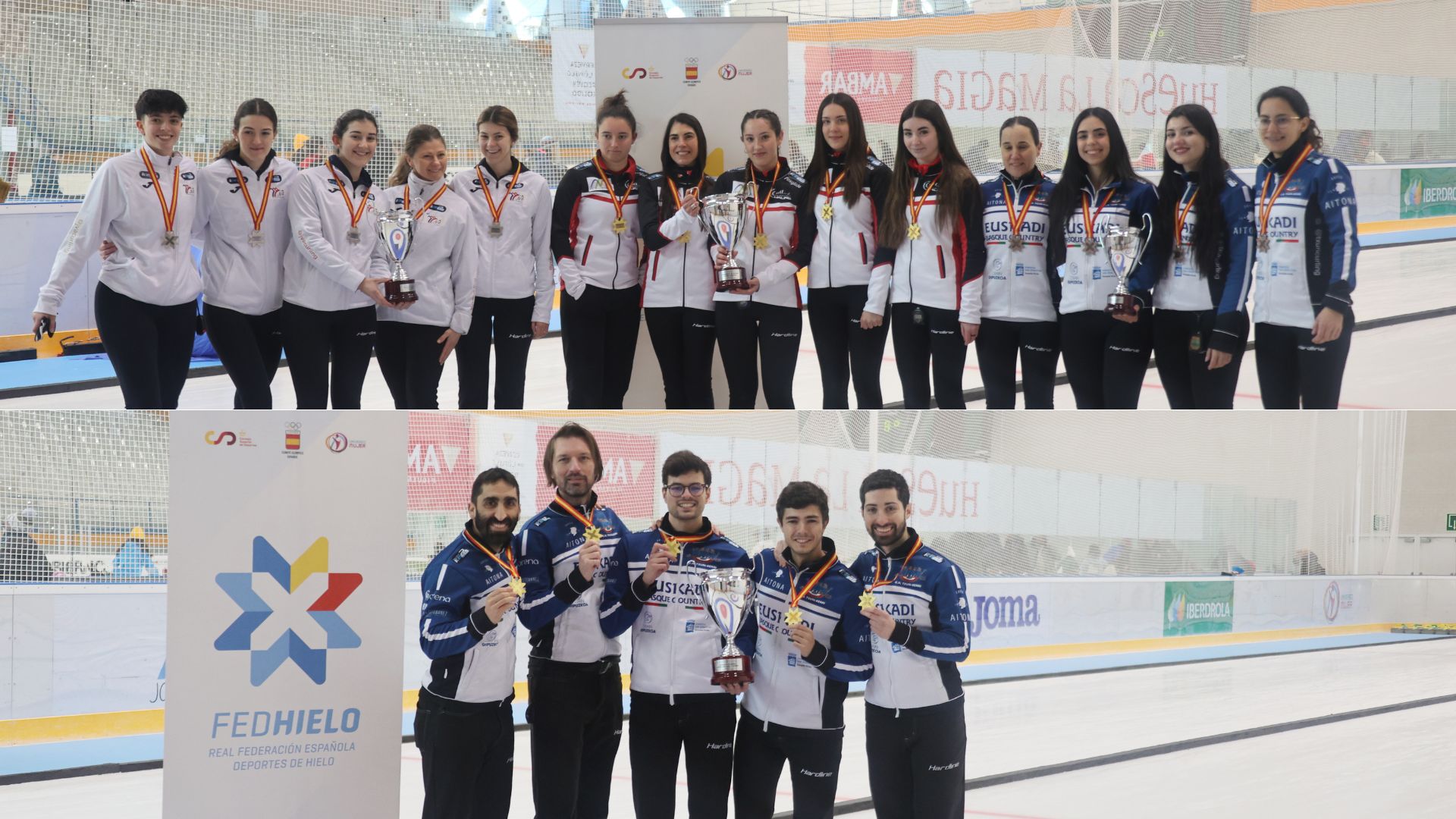 , CH del Pirineo y Txuri-Berri, campeones de España 2024, Real Federación Española Deportes de Hielo