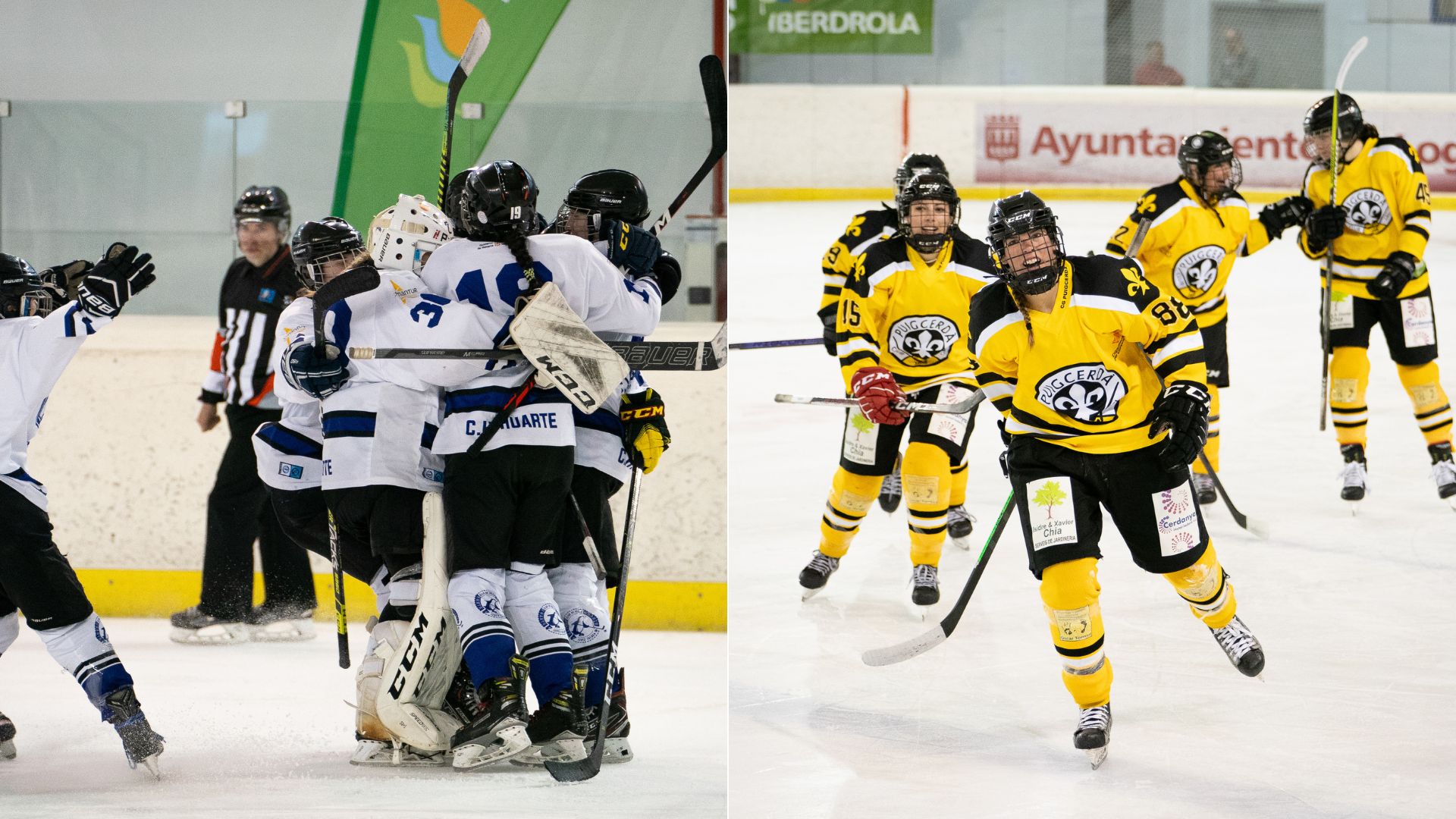 , Doble sorpresa y final inédita: Huarte y Puigcerdà lucharán por la Copa de SM la Reina 2024, Real Federación Española Deportes de Hielo