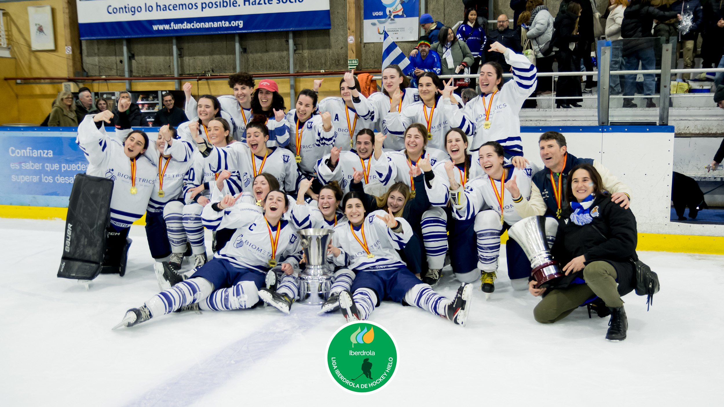 , El CHH Txuri Urdin, campeón de la Liga Iberdrola de Hockey Hielo 2023-24, Real Federación Española Deportes de Hielo