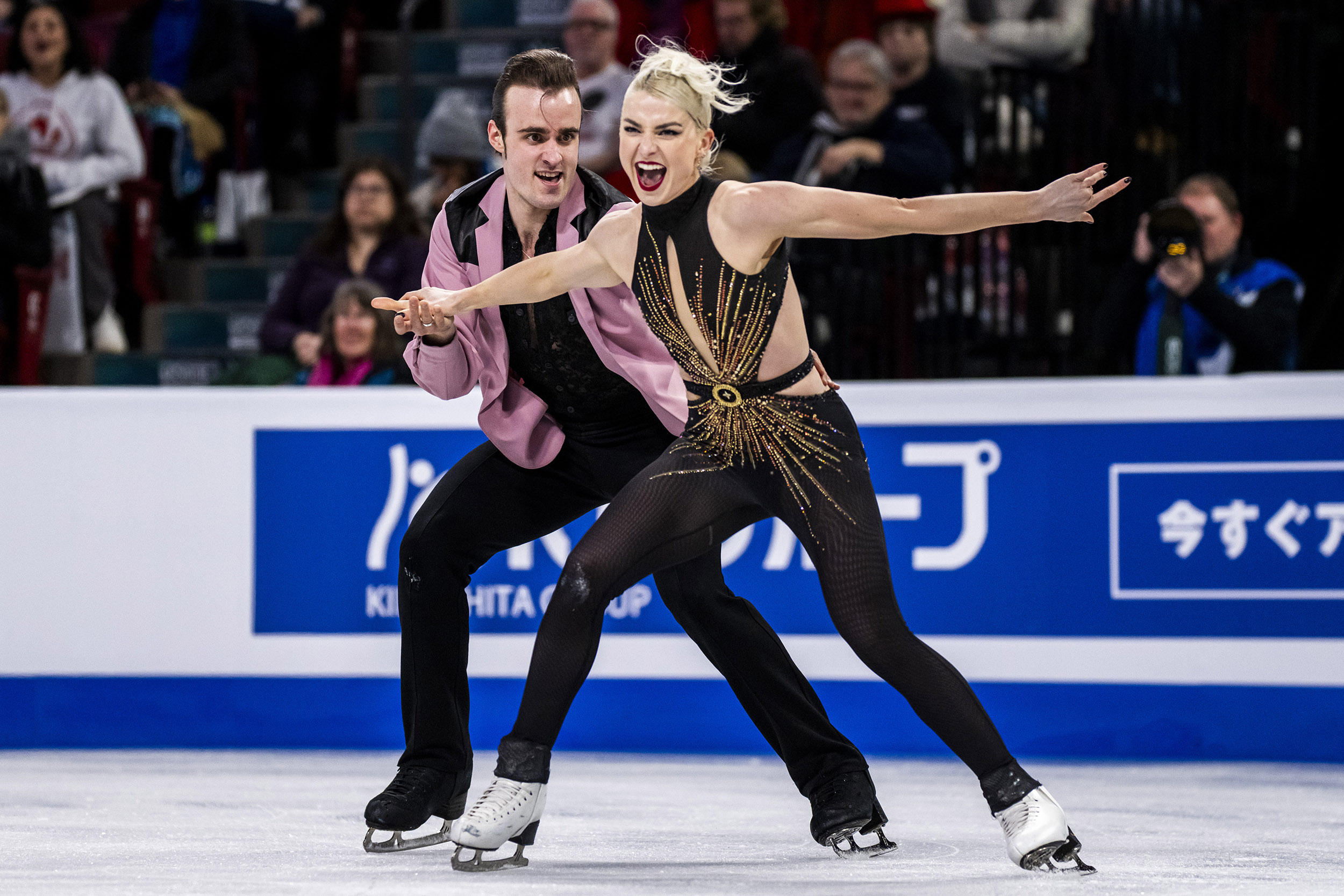 , Olivia Smart &#038; Tim Dieck completan su debut mundial en un positivo Top 20, Real Federación Española Deportes de Hielo