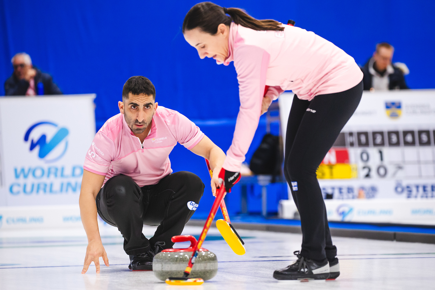 , España finaliza su participación en el Mundial de Dobles Mixtos 2024, Real Federación Española Deportes de Hielo