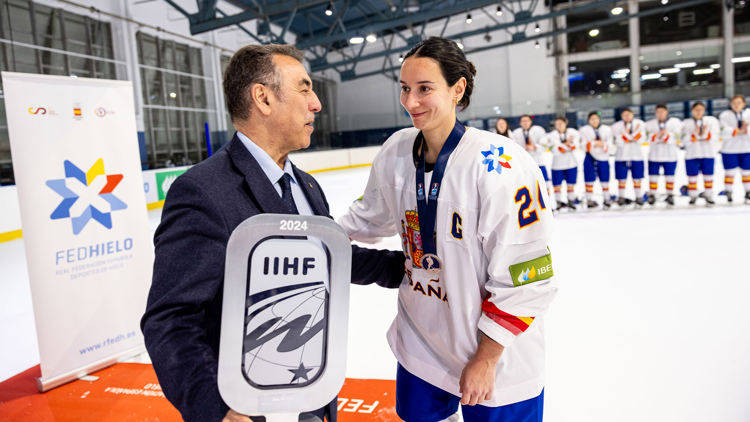 , España se queda a un paso del oro en Canillo, Real Federación Española Deportes de Hielo