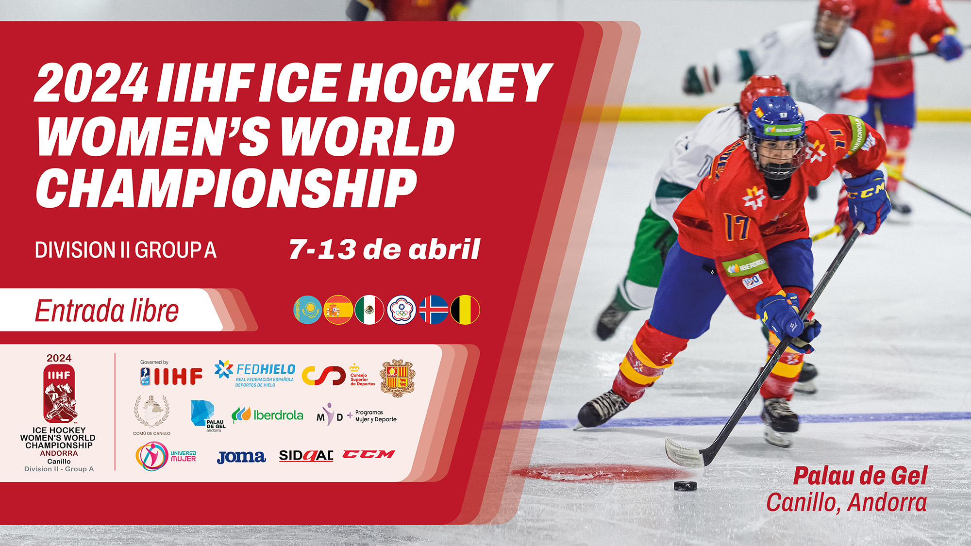 , Mundiales IIHF 2024, Real Federación Española Deportes de Hielo