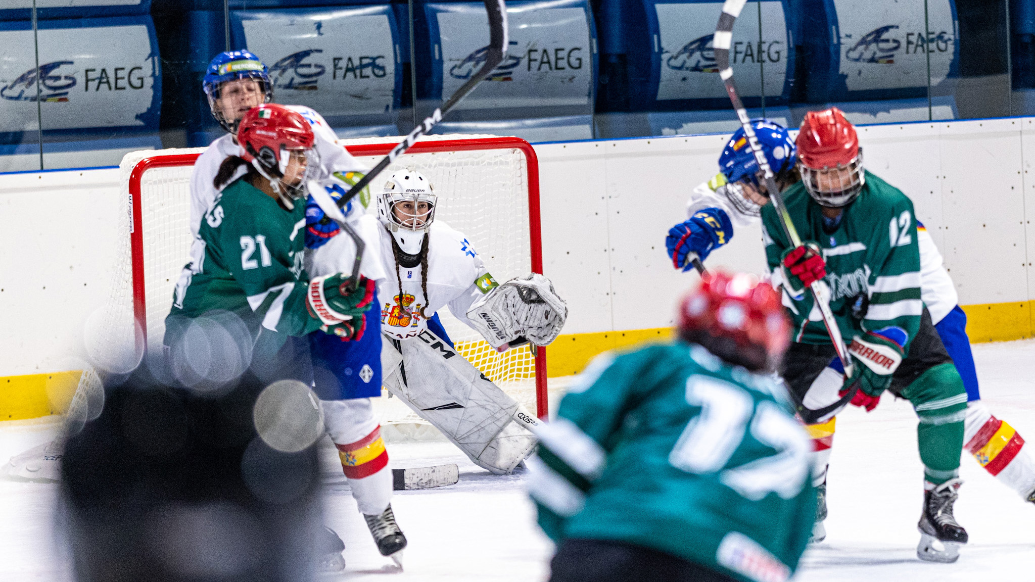 , España supera con nota un exigente partido ante México (3-0), Real Federación Española Deportes de Hielo