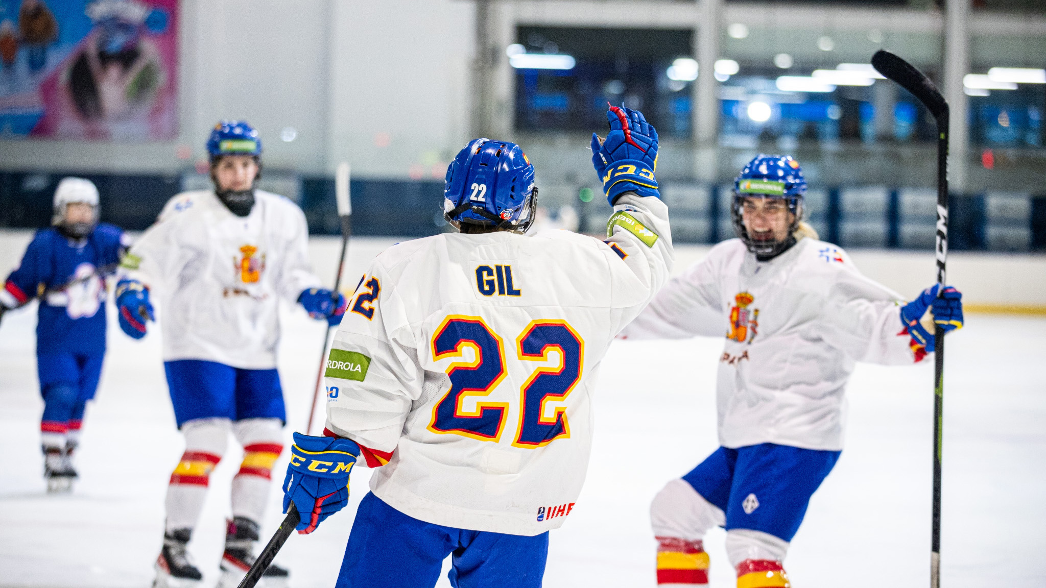 , España supera a Chinese Taipei y pone la vista en el oro (1-3), Real Federación Española Deportes de Hielo