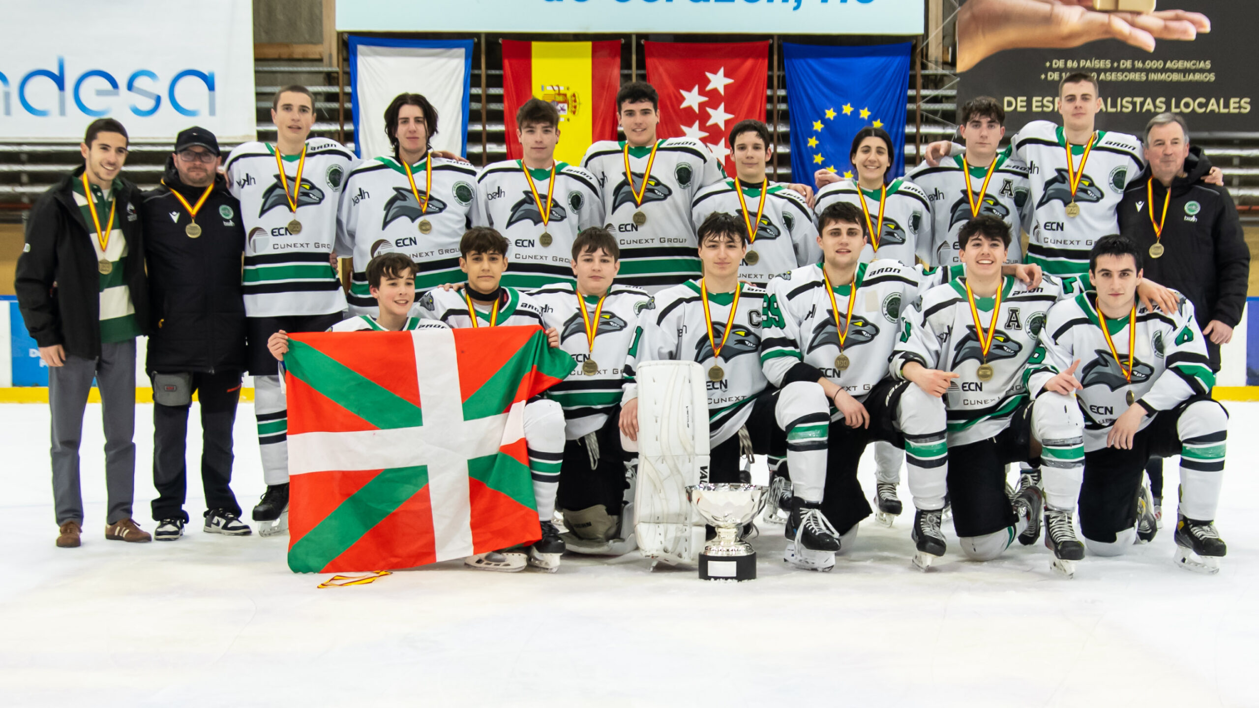 , El CD Bipolo se proclama campeón de la Copa de España U18, Real Federación Española Deportes de Hielo