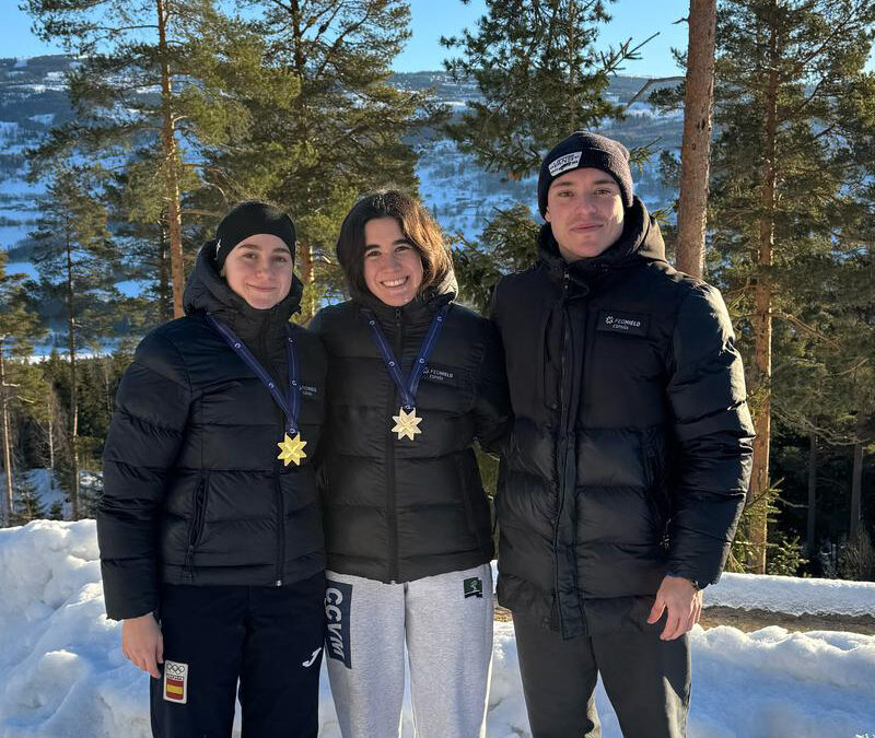 Bobsleigh,Skeleton, Clara Aznar, tricampeona de España de Skeleton en Lillehammer, Real Federación Española Deportes de Hielo