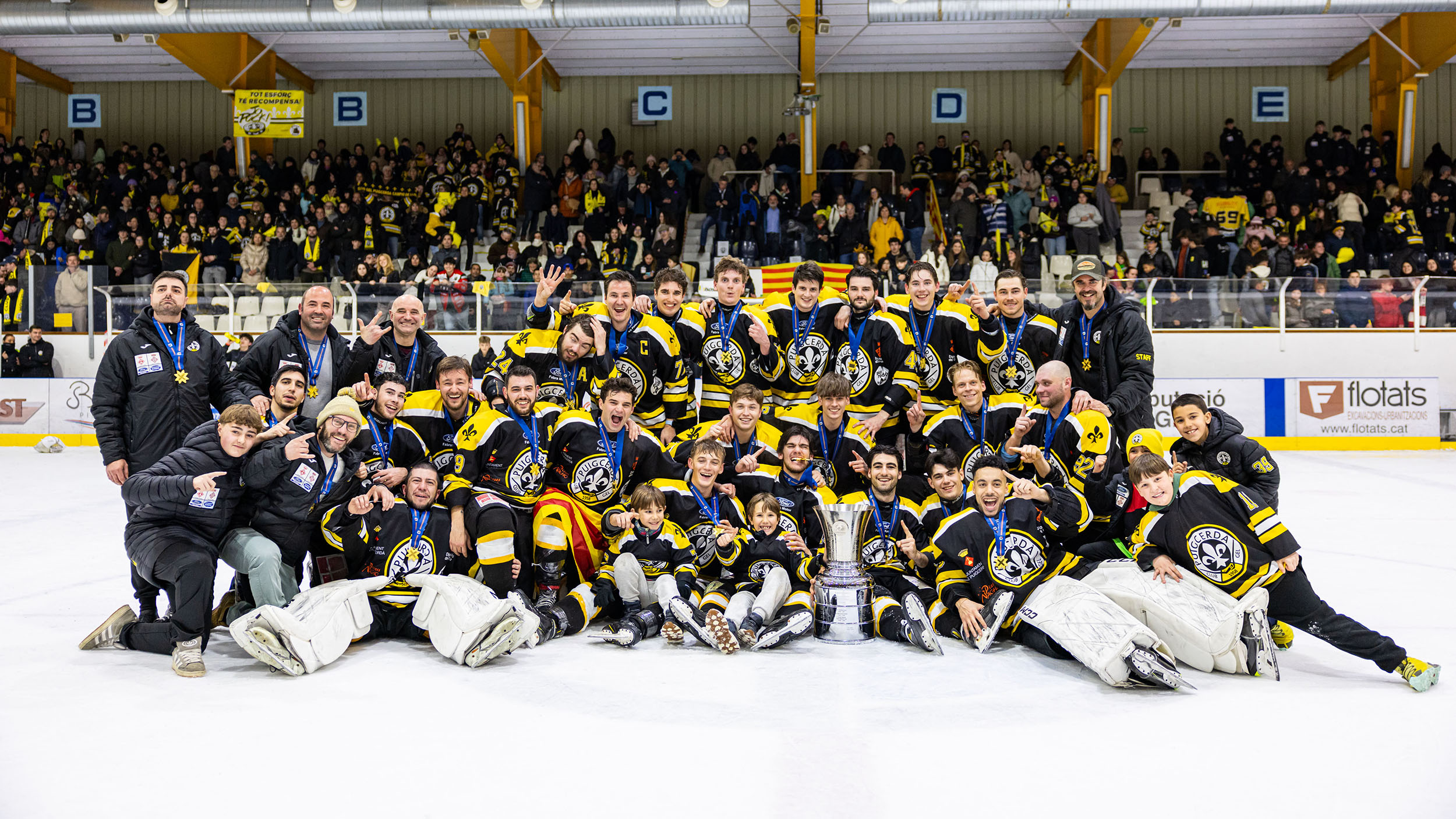, El CG Puigcerdà se corona campeón de la LNHH Loterías 2024-25, Real Federación Española Deportes de Hielo
