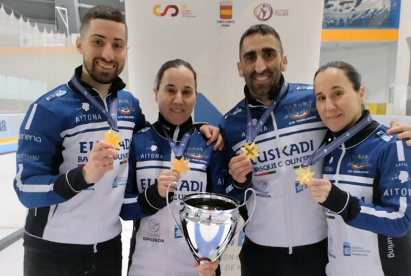 , Txuri-Berri Donostia alcanza su 10º título nacional mixto, Real Federación Española Deportes de Hielo