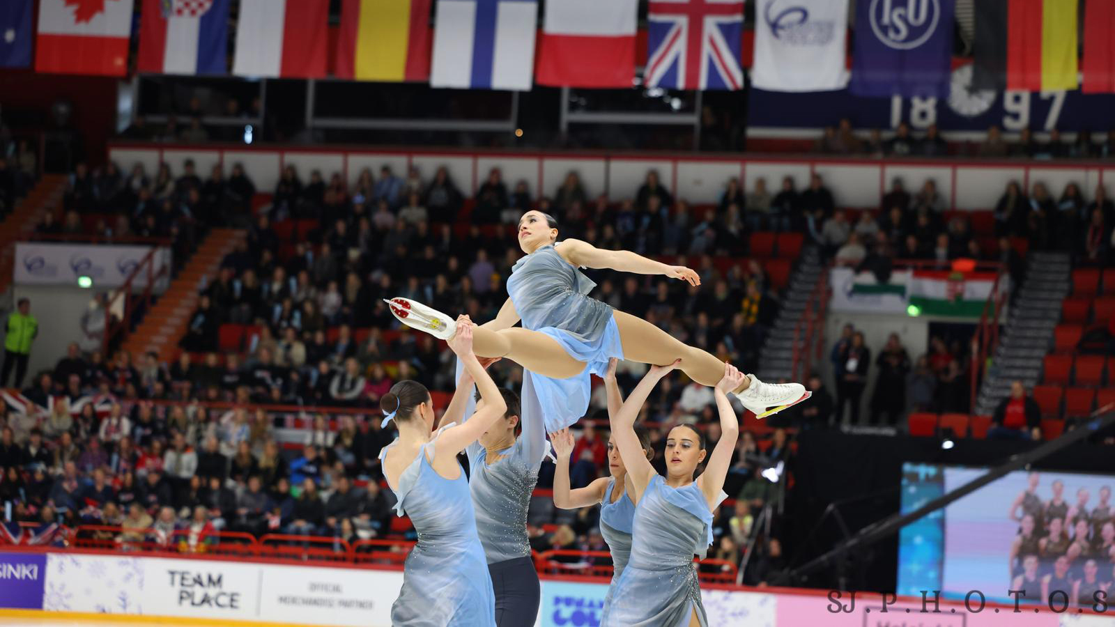 , España firma la 19ª posición en el Mundial de Patinaje Sincronizado 2025, Real Federación Española Deportes de Hielo