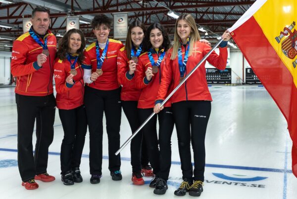 , España consigue la medalla de bronce en el Europeo-C femenino, Real Federación Española Deportes de Hielo