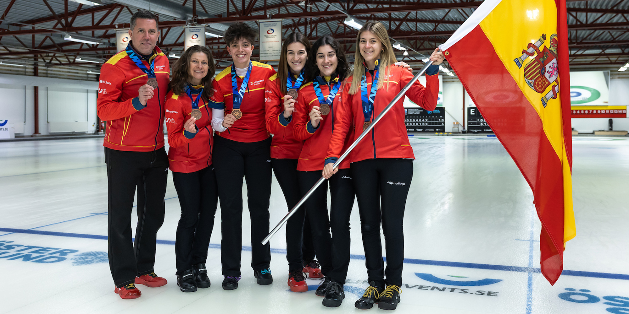 curling, Curling: Equipo Nacional, Real Federación Española Deportes de Hielo
